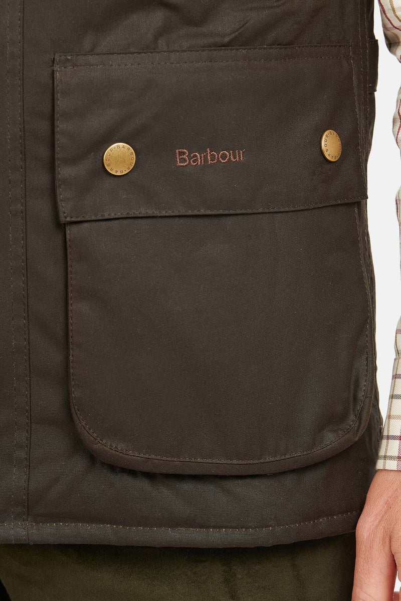 Waxed Cotton Gilet