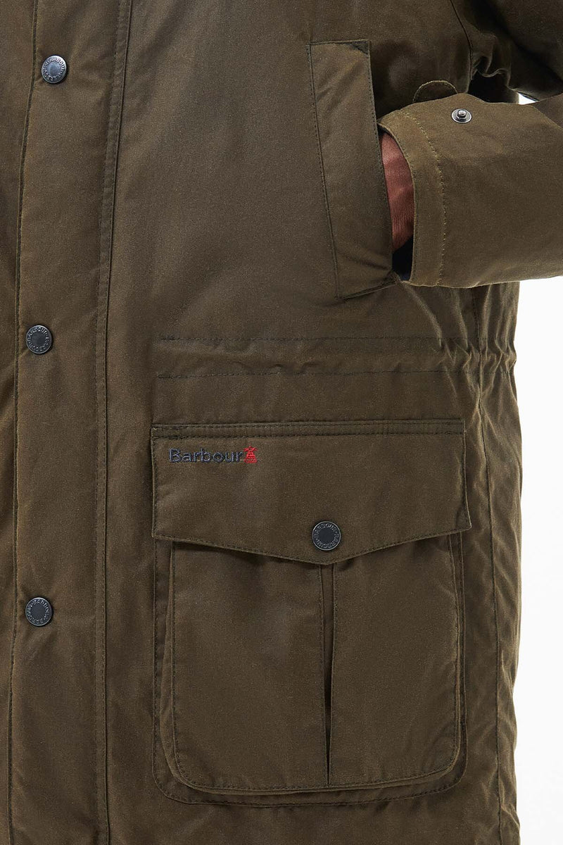 Corbridge Hooded Wax Jacket