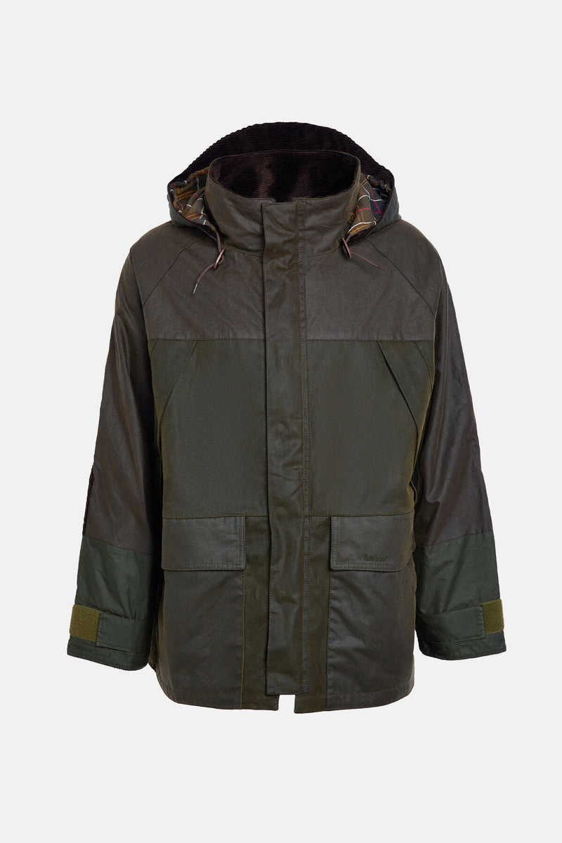 Short Field Wax Parka Jacket