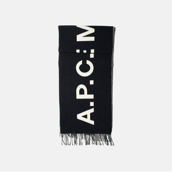 Scarf with A.P.C. logo