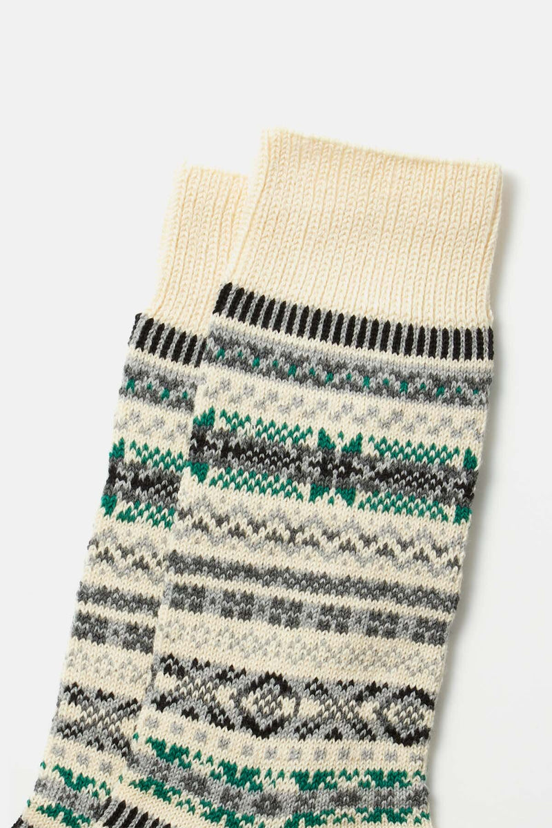 Fairisle crew socks