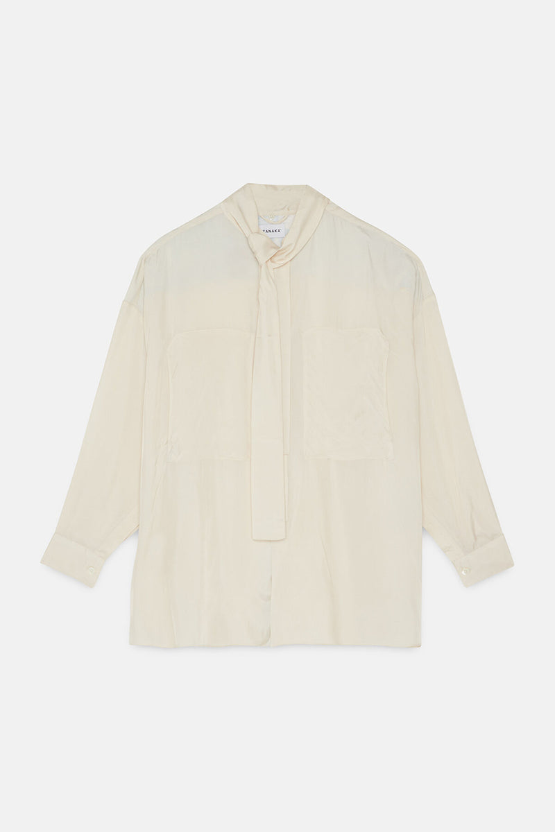 Lightweight Band Collar Shirt