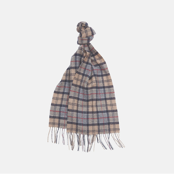Tartan pure wool scarf