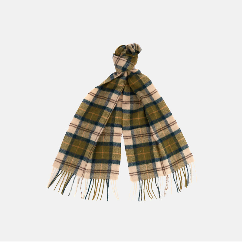 Tartan pure wool scarf