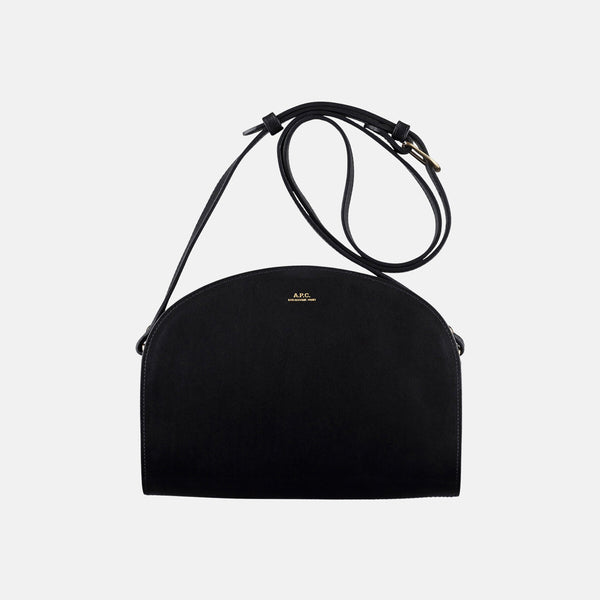 Leather shoulder bag