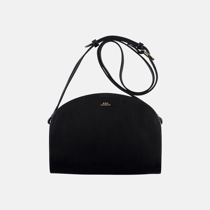Leather shoulder bag